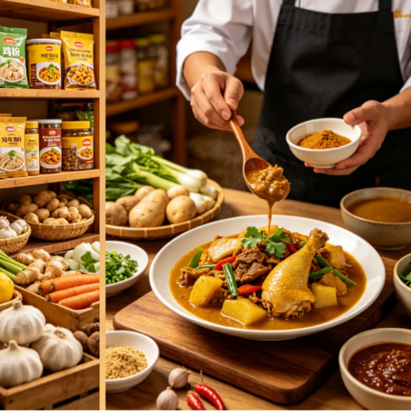 Le site indépendant de Yang Fu Jin lance de nouveaux produits indonésiens adaptés aux spécificités alimentaires locales.