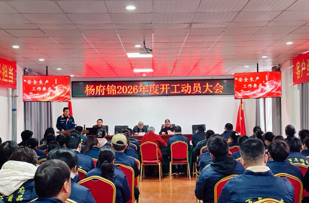 Yangfujin organise une conférence de mobilisation de lancement pour 2026 afin d'inaugurer un nouveau chapitre du développement.